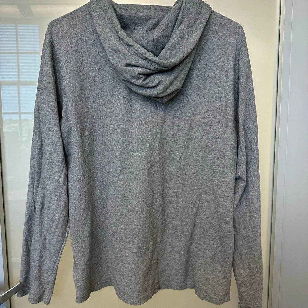 Polo Ralph Lauren Cotton Jersey Long-Sleeve Hoodie  small grey
